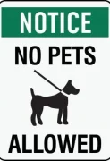 no-pets-allowed-warning-sign